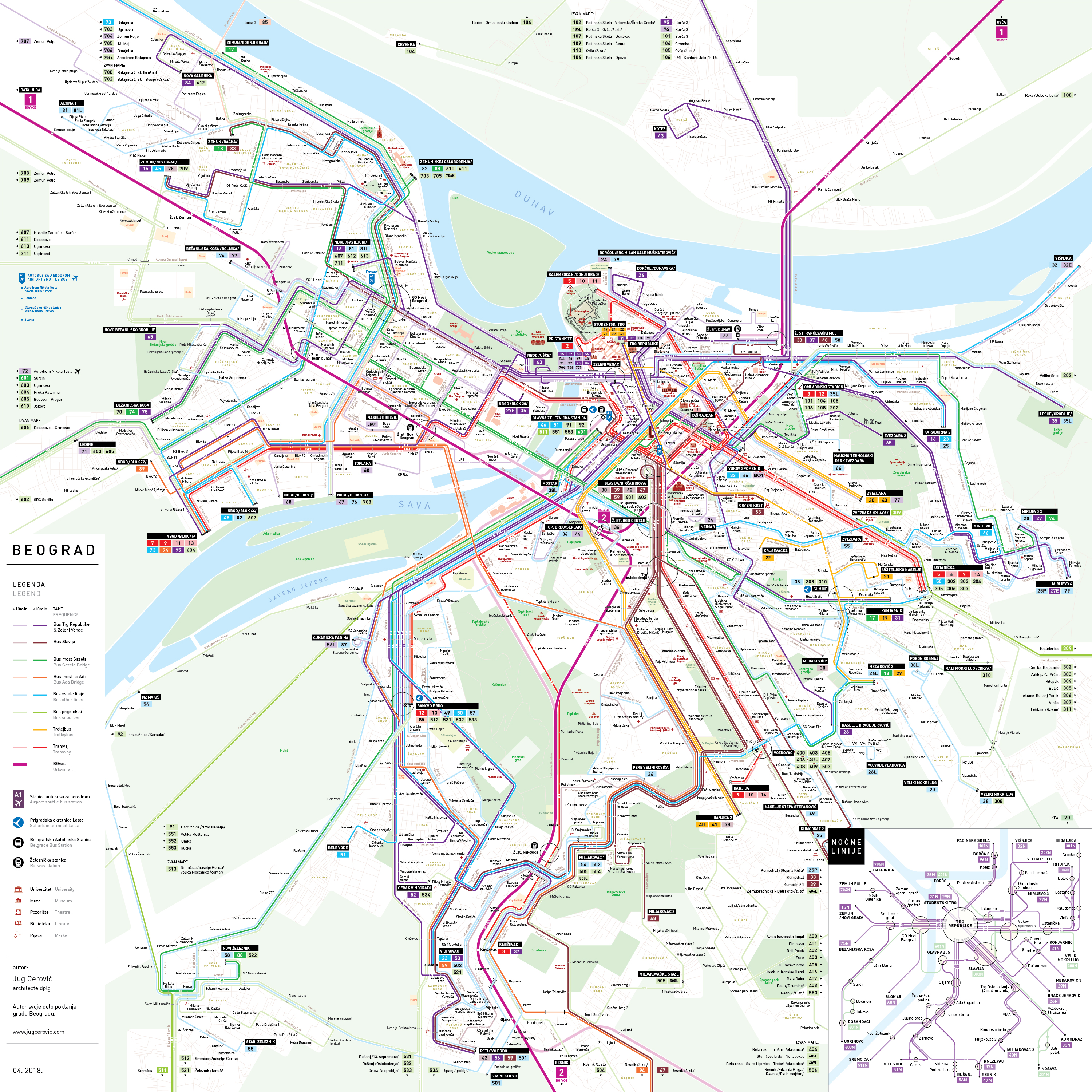 Belgrade Map